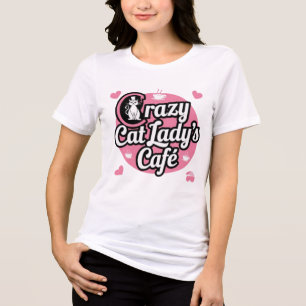 キャッ熱狂するトレディーズカフェ トライブレンドTシャツ