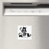 キャッ熱狂するトレディーマグネット マグネット (インサイチュ (食洗機))