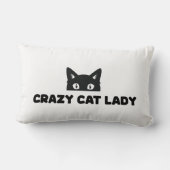 キャッ熱狂するトレディーランバー装飾用クッション ランバークッション (裏面)