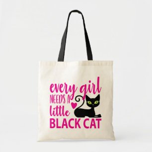 キャッ熱狂するトレディ子猫ラバーハロウィンブラックキャット トートバッグ