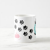 キャッ熱狂するトレディ熱狂するア賞ポート印刷ギフトおもしろい賞 コーヒーマグカップ (中央)