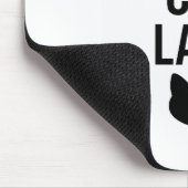 キャッ熱狂するトレディ – おもしろい猫好き マウスパッド (コーナー)