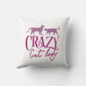 キャッ熱狂するトレディ クッション (裏面)