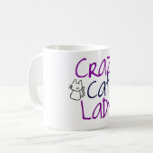 キャッ熱狂するトレディ コーヒーマグカップ (正面左)