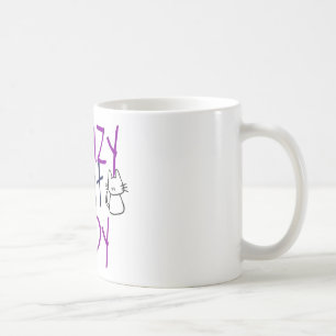 キャッ熱狂するトレディ コーヒーマグカップ