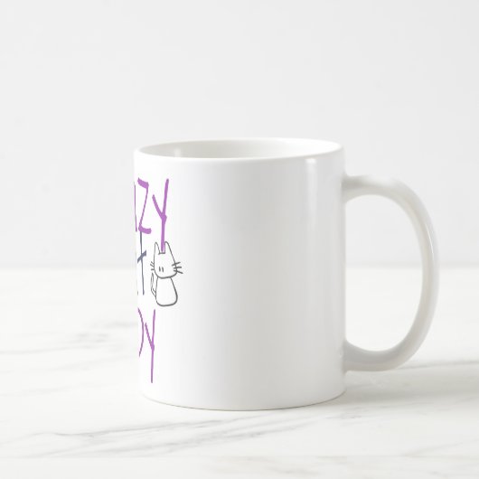 キャッ熱狂するトレディ コーヒーマグカップ (右)