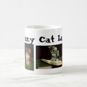 キャッ熱狂するトレディ コーヒーマグカップ (中央)