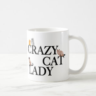 キャッ熱狂するトレディ コーヒーマグカップ