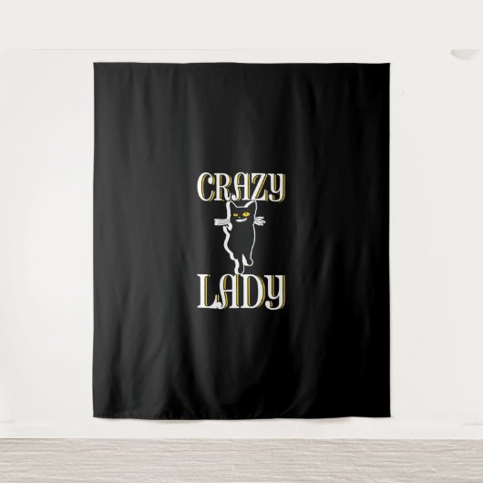 キャッ熱狂するトレディ タペストリー (正面)