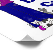 キャッ熱狂するトレディ ポスター (角)