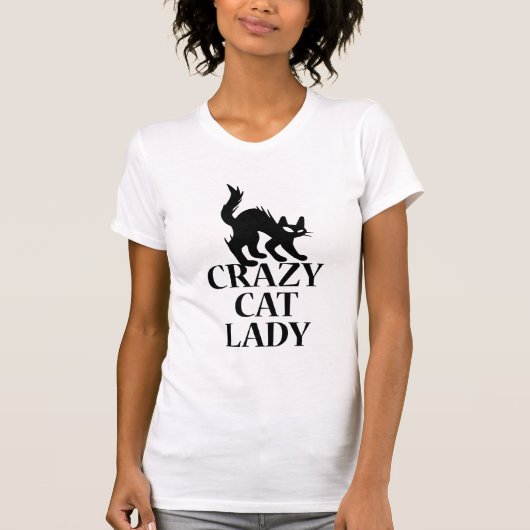 キャッ熱狂するトレディ Tシャツ (正面)