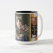 キャッ王室のトプリンセスツートーンコーヒーマグ ツートーンマグカップ (正面右)