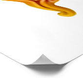 キャッ王室のト昼寝プリント ポスター (角)