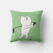 キャッ生まれト・ゴルフ クッション (裏面)