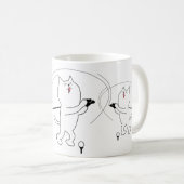 キャッ生まれト・ゴルフ コーヒーマグカップ (正面右)