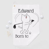 キャッ生まれト・ゴルフ ゴルフタオル (インサイチュ)