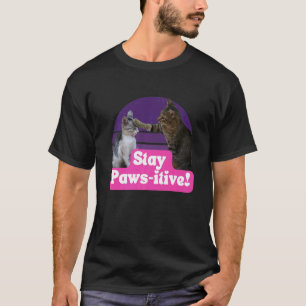 キャッ笑わされるトミーム子猫フェリンステイポーツ Tシャツ