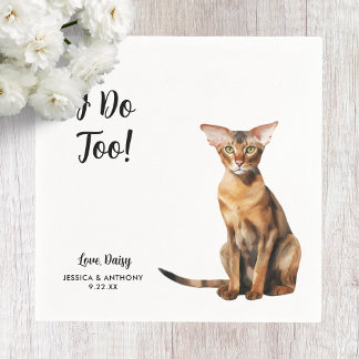 キャッ結婚トカクテル スタンダードカクテルナプキン