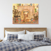 キャッ絵画トキャンバス キャンバスプリント (インサイチュ (寝室))