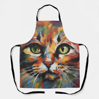 キャッ絵画ト エプロン