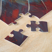 キャッ絵画ト ジグソーパズル (側面)