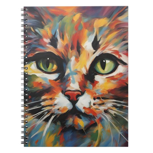 キャッ絵画ト ノートブック (正面)