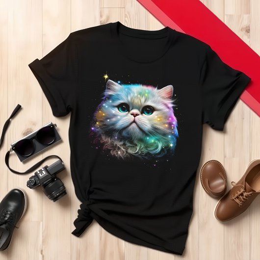キャッ芸術的トティー猫好き Tシャツ