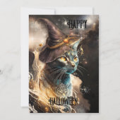 キャッ芸術的トハロウィーンホリデーカード シーズンカード (正面)