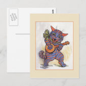 キャッ遊ク・ザ・バンホ ポストカード (正面/裏面)