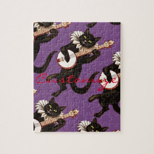 キャッ遊ツバンジョサンダー_コーブ ジグソーパズル (縦)