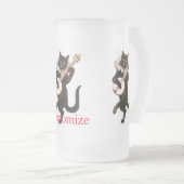 キャッ遊ツバンジョサンダー_コーブ フロストグラスビールジョッキ (正面右)