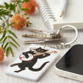 キャッ遊トズ・ザ・バンジョー キーホルダー (正面右)