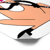 キャッ遊ト・ザ・クラリネット ポスター (角)