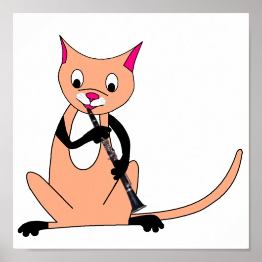 キャッ遊ト・ザ・クラリネット ポスター (正面)