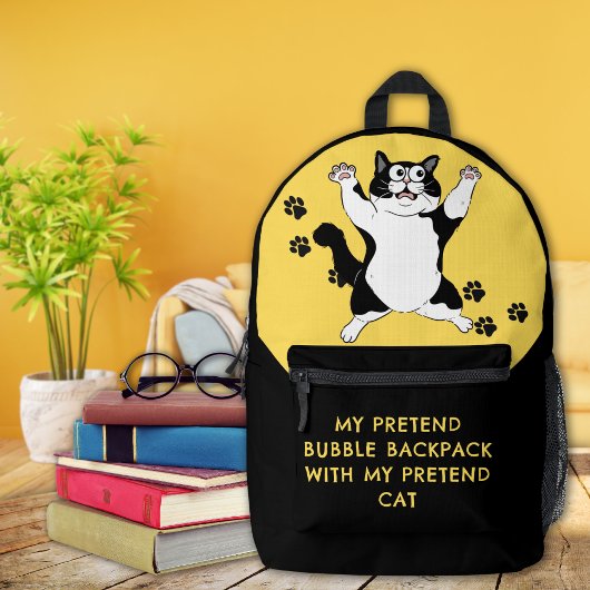 キャッ間抜けトバックパック プリントバックパック