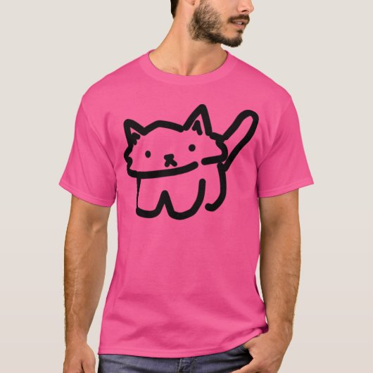 キャッ間抜けト Tシャツ (正面)