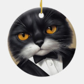 キャッ頭が切れるト セラミックオーナメント (裏面)