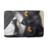 キャッ頭が切れるト バスマット (正面)