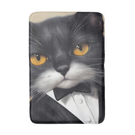 キャッ頭が切れるト バスマット