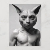 キャッ風変わりトガイはがき ポストカード (正面)