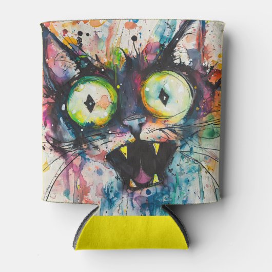 キャッ風変わりト 缶クーラー (正面)