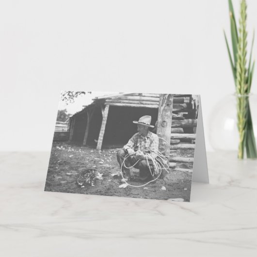 キャッ食べトはコーヒー缶の中に。 カード (正面)