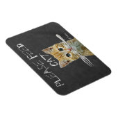 キャッ食べ物を与えク マグネット (右側)