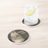 キャッ食べ物を与えト「ME」コースター コースター (側面)