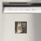 キャッ食べ物を与えト「ME」角磁石 マグネット (インサイチュ (食洗機))