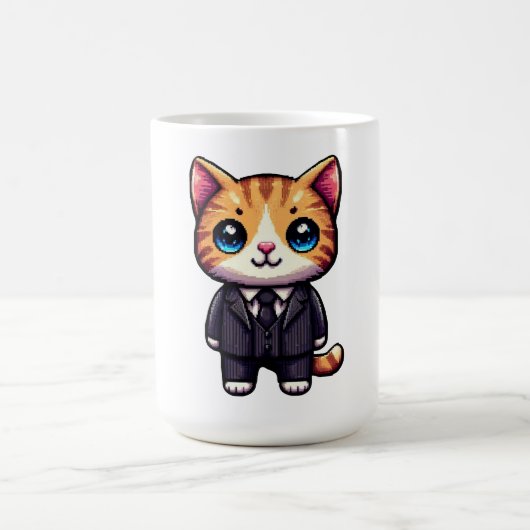 キャッ魅力的ト・エグゼクティブ コーヒーマグカップ (中央)