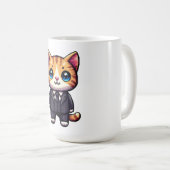 キャッ魅力的ト・エグゼクティブ コーヒーマグカップ (正面右)