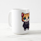 キャッ魅力的ト・エグゼクティブ コーヒーマグカップ (正面左)