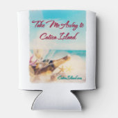 キャティカ遠くにアイランドに連れて行くコジー 缶クーラー (裏面)