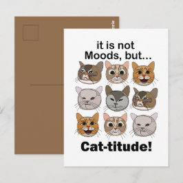 キャティチュード 猫の気分 猫好き ポストカード